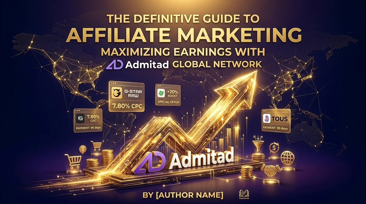 دليل شامل ومتكامل للتسجيل والربح من Admitad (أدميتاد) للتسويق بالعمولة