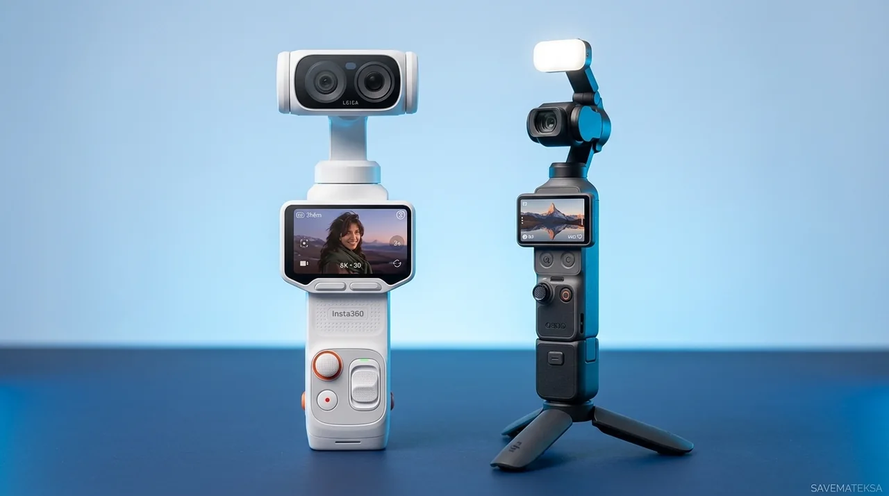 مقارنة Insta360 Luna Ultra و DJI Osmo Pocket 4: أي كاميرا جيب تناسب تصويرك؟