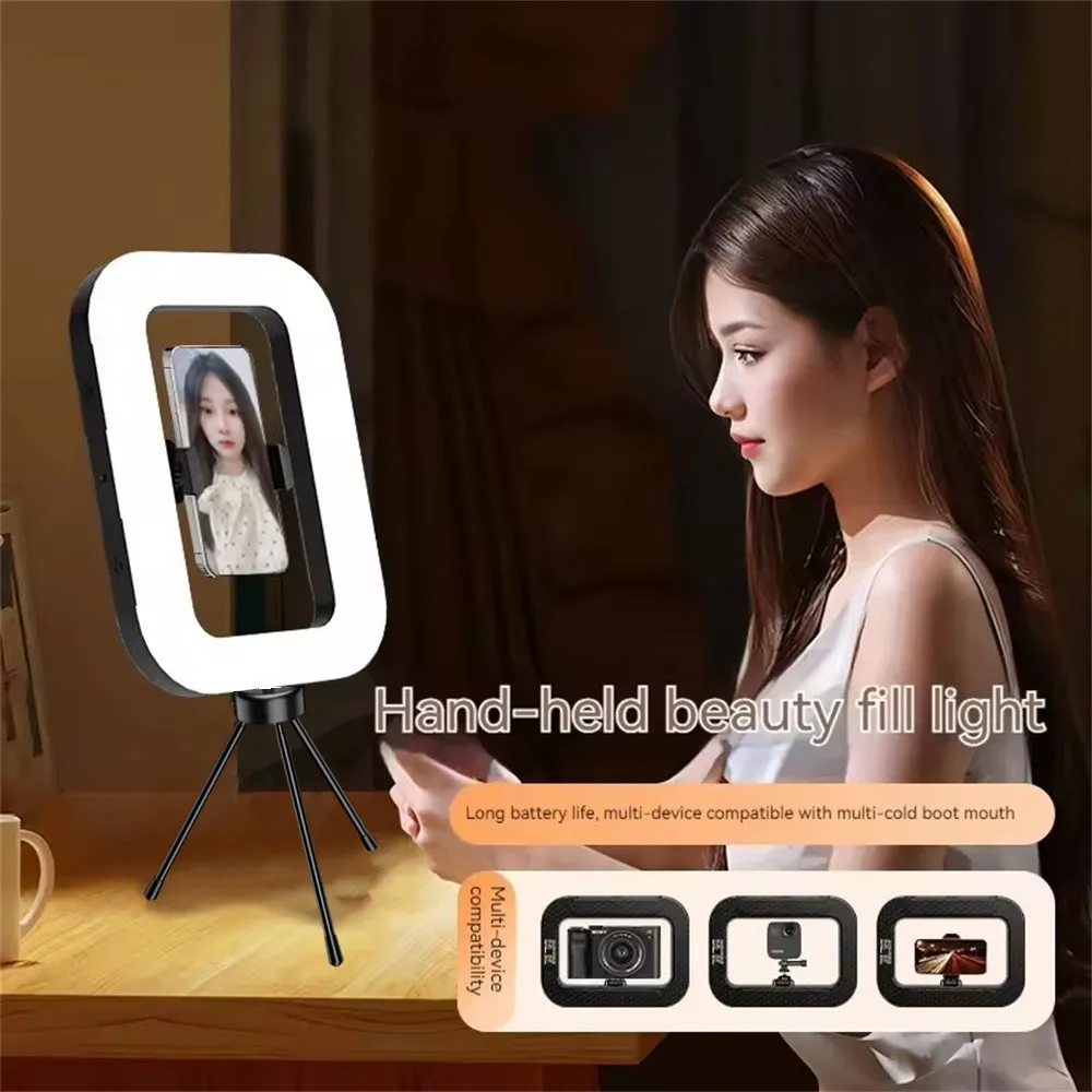 إضاءة LED محمولة قابلة للشحن للبث والتصوير - المميزات