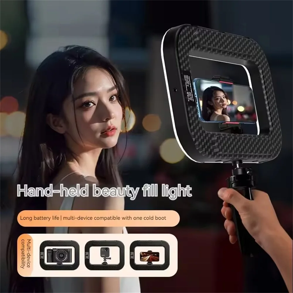 إضاءة LED محمولة قابلة للشحن للبث والتصوير - صورة المنتج