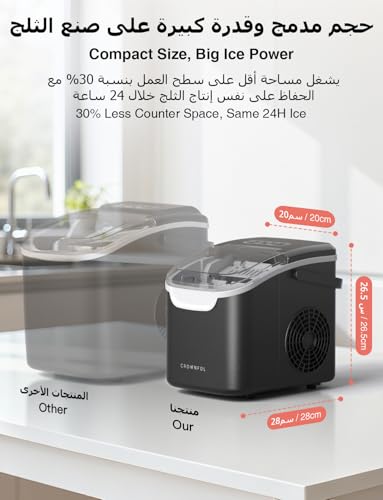 صانعة ثلج ميني CROWNFUL