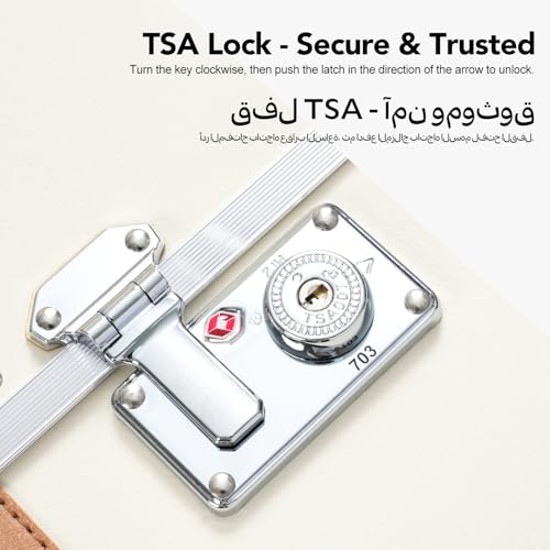 طقم حقائب سفر جلدية عتيقة من يوريستي
