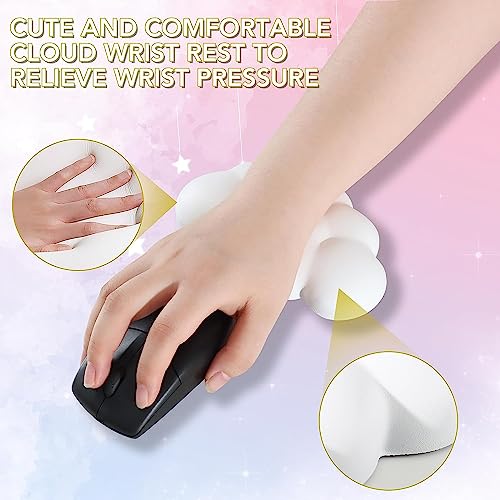 مسند معصم لوحة مفاتيح سحابي