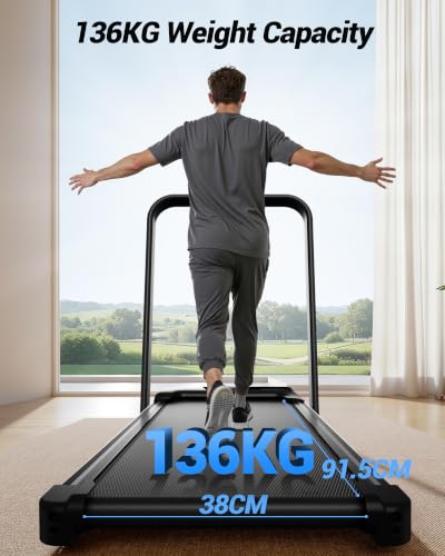 جهاز مشي قابل للطي من CURSOR FITNESS بميل قابل للتعديل